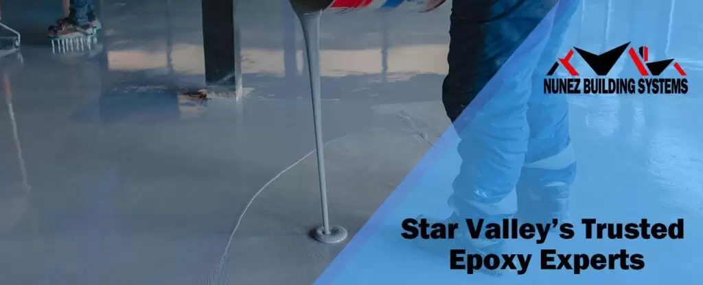 Epoxy Services Star Valley Ranch Wyoming by a Licensed Expert Home Builder